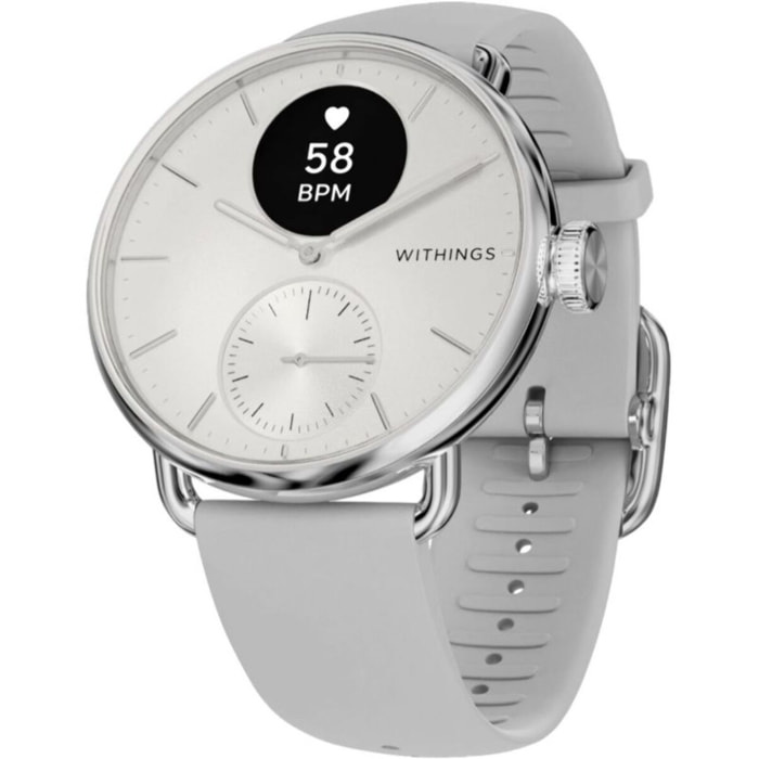 Montre santé WITHINGS Scanwatch 2 - 38mm Blanche