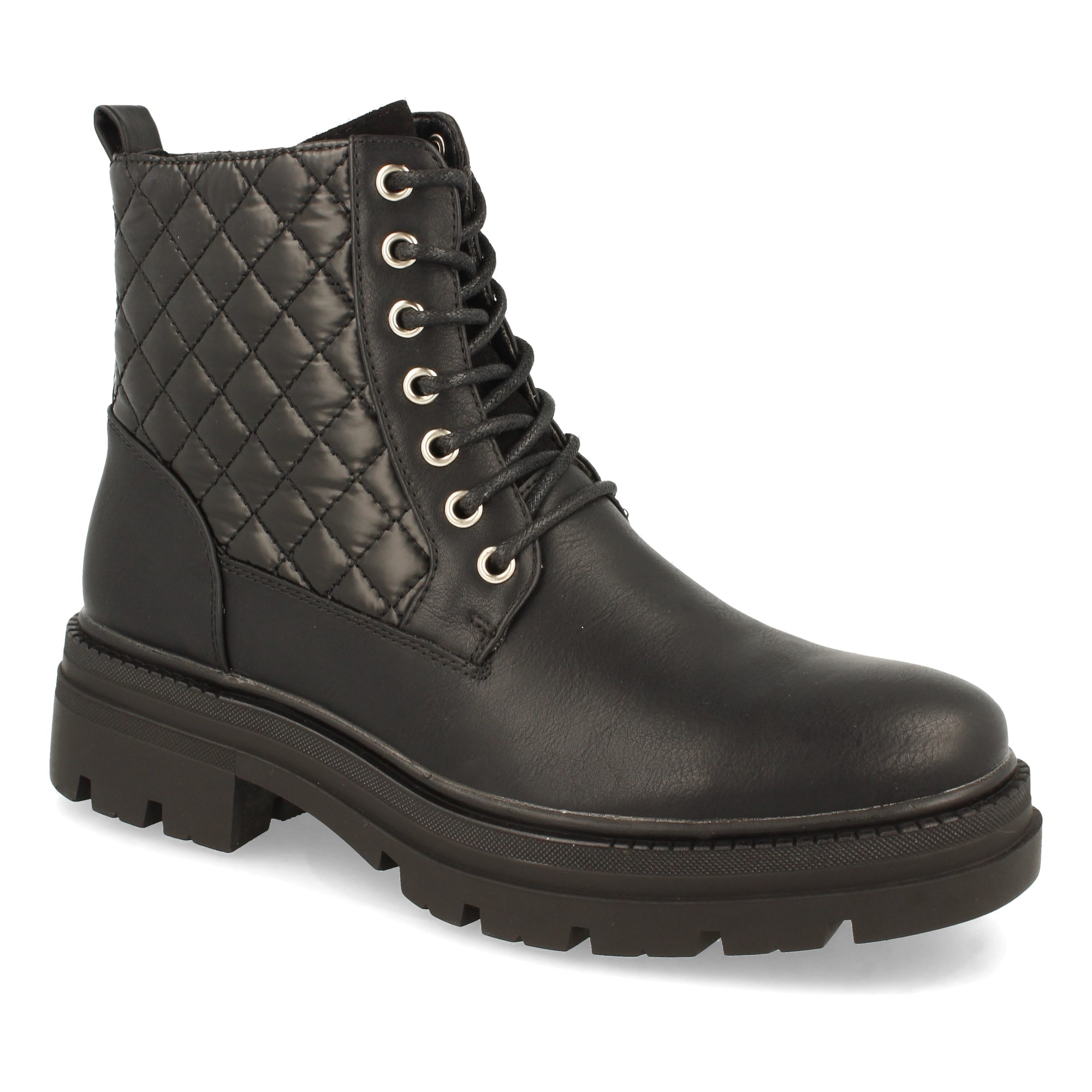 Botin de Plataforma con Cordones