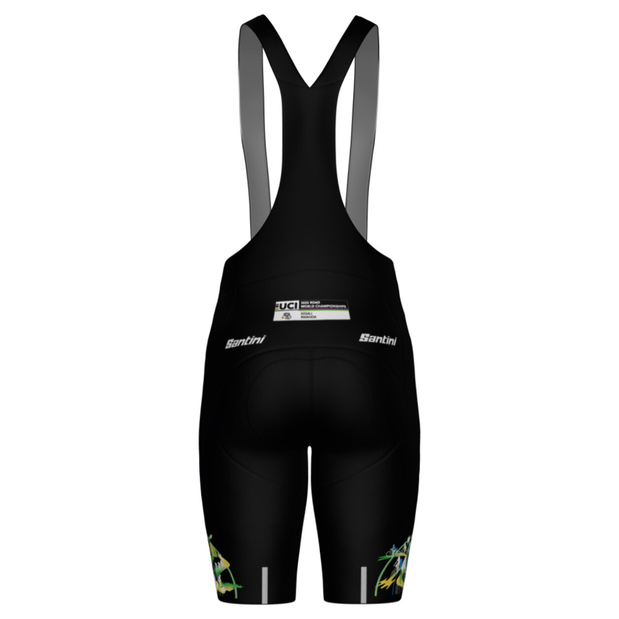 2025 Uci Road World Championships - Pantaloncino Kigali - Nero - Uomo