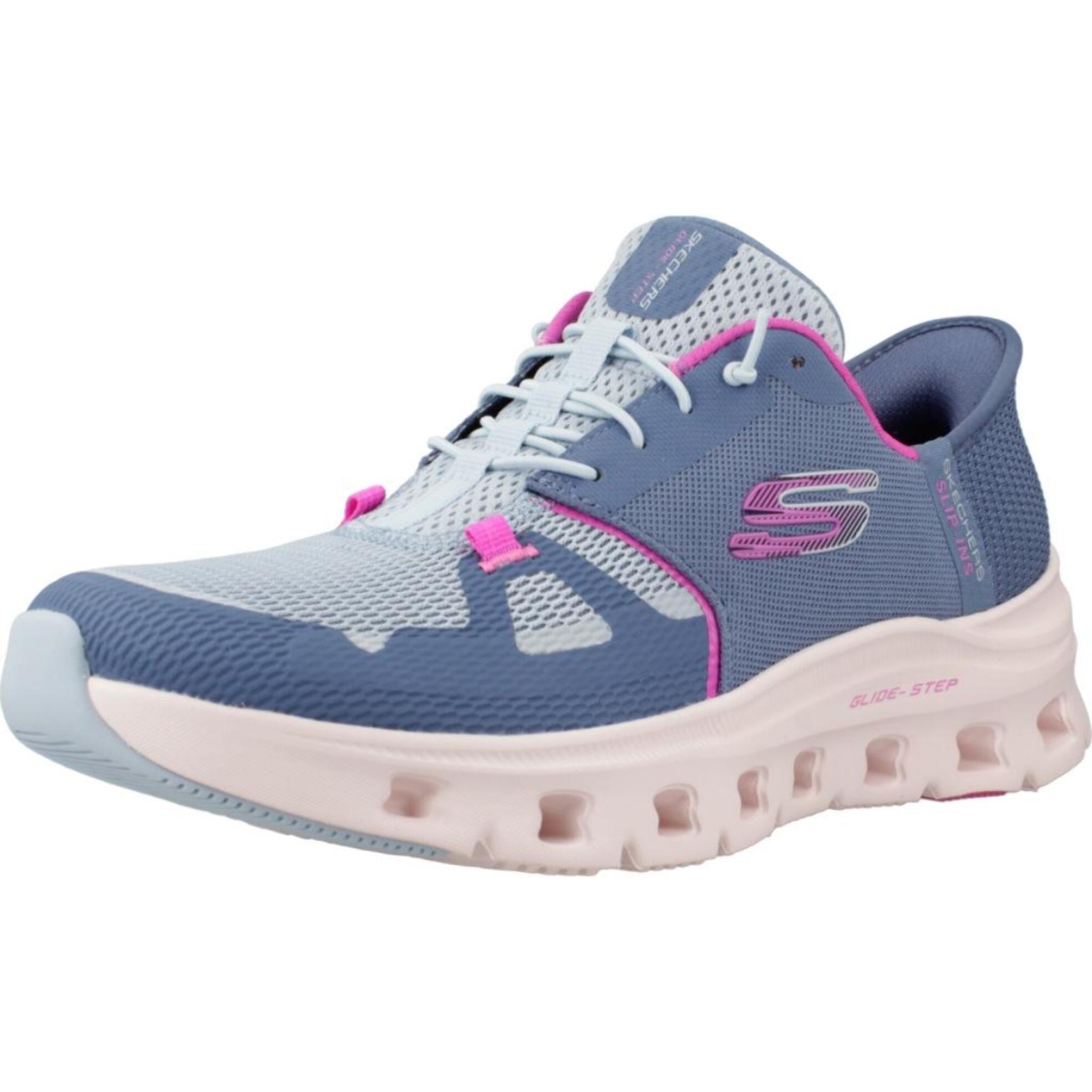 Sneakers De  Mujer Glide Step Pro Azul