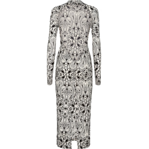 PHILIPP PLEIN Long Dress GOTHIC PLEIN