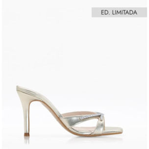 SANDALIAS DORADAS SIRAGEL
