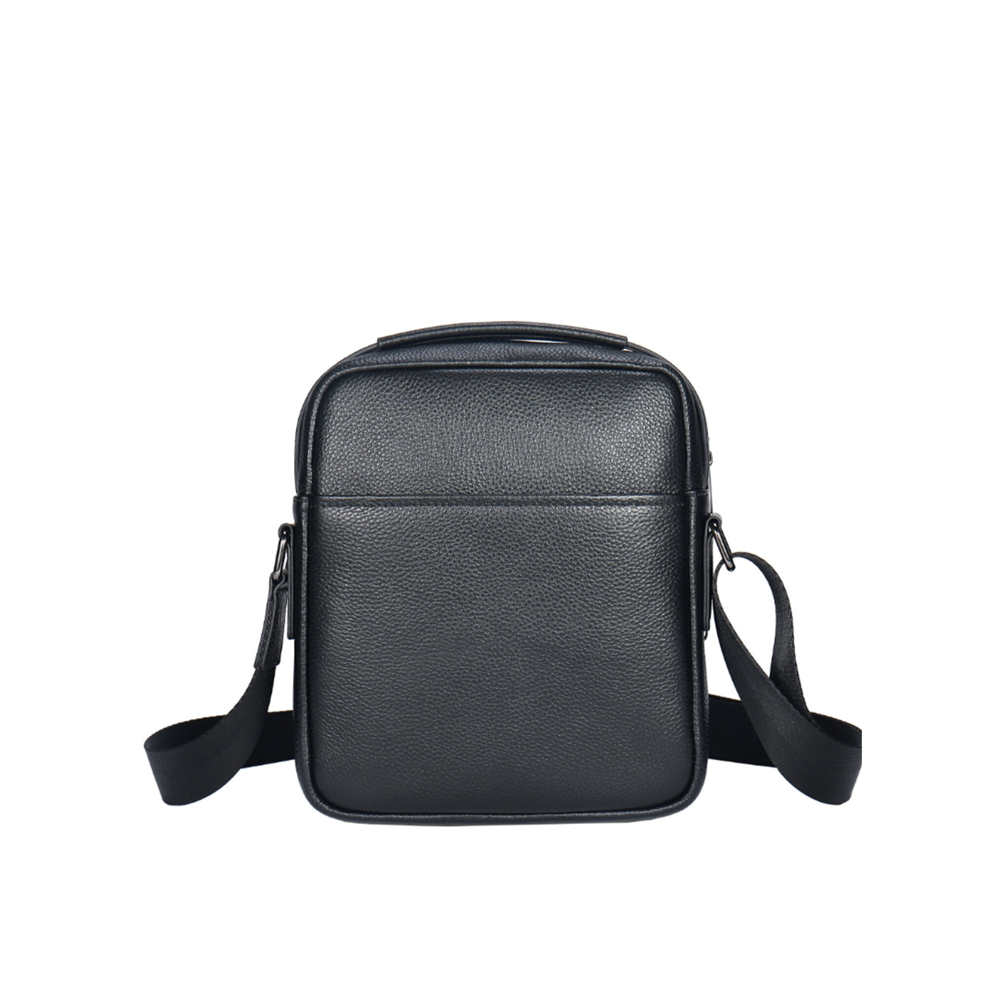 Borsa a tracolla  da uomo In Vera pelle Made in Italy 16x26x8 cm