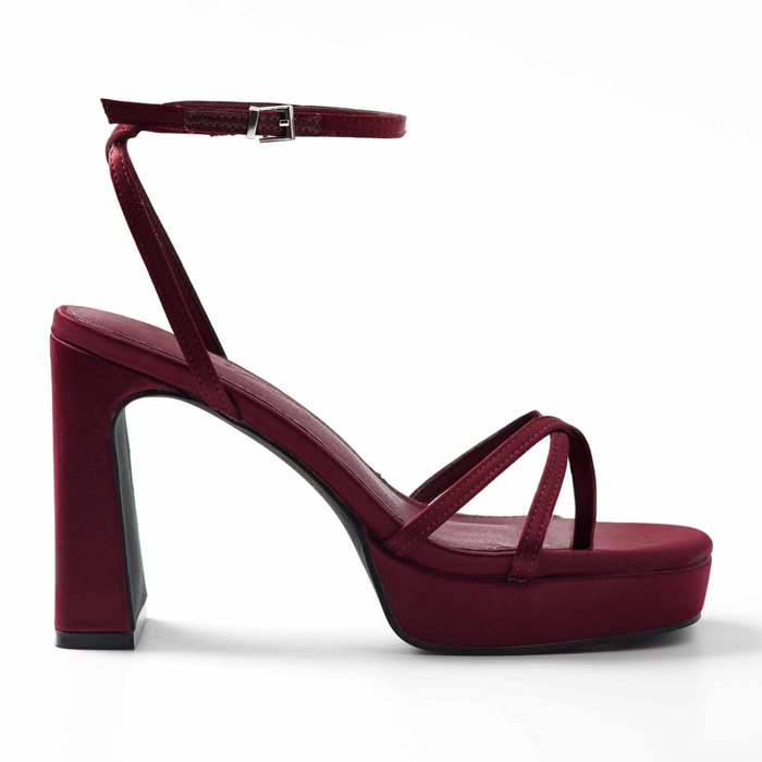 Sandalia de tacón GRETA 10 cm