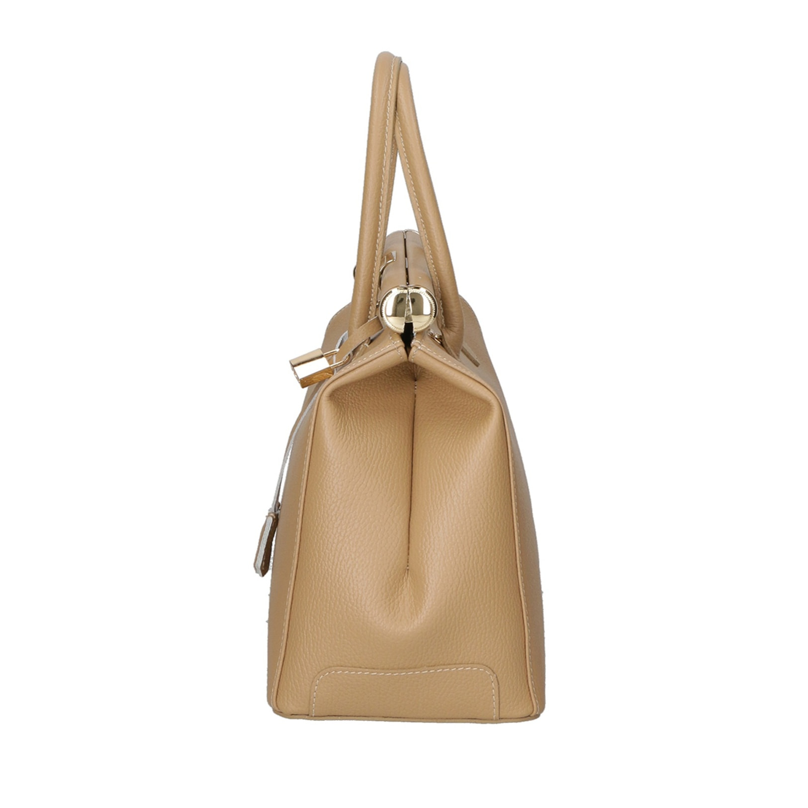 Borsa a mano da donna - Modello Aleria - Vera pelle - 35.0 x 26.0 x 16.0 cm