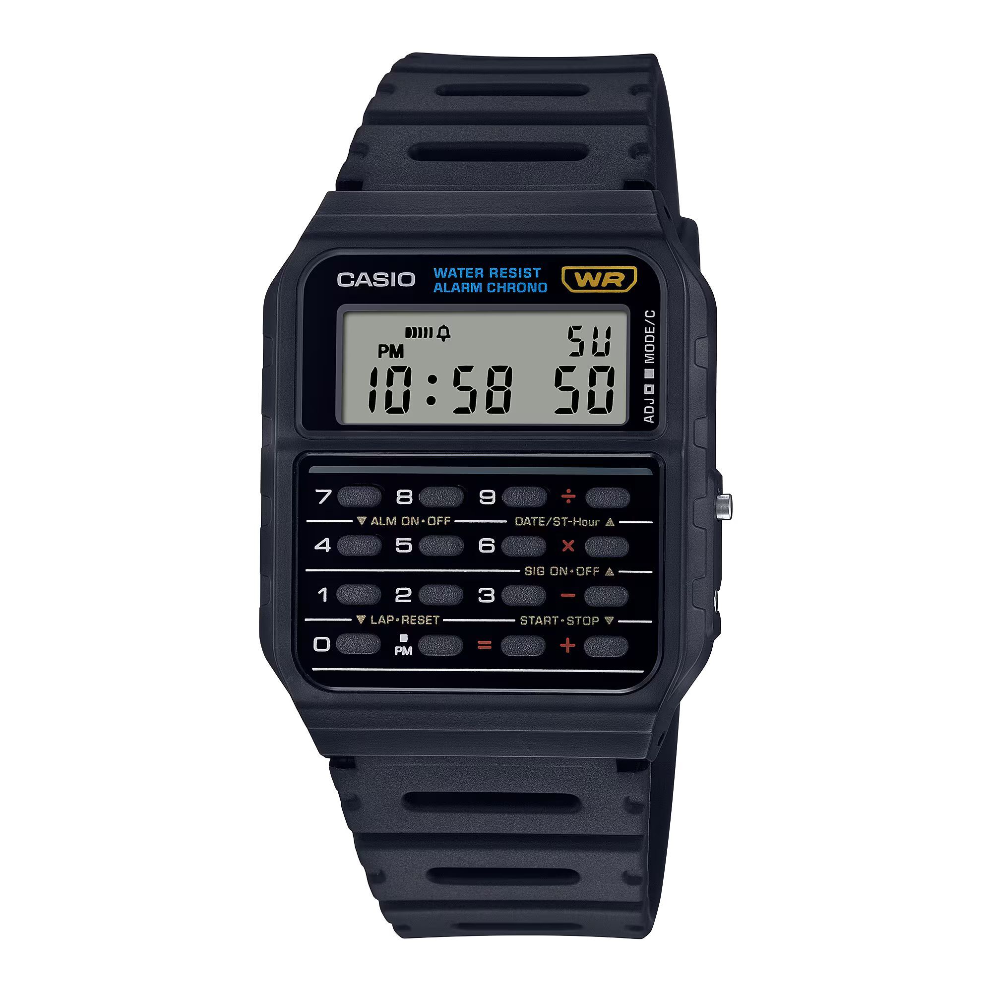 Reloj Casio CA-53W-1ER Unisex Digital Cuarzo con Correa de Resina