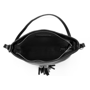 Altino bolso bandolera mujer. Piel auténtica acabado Dollaro.