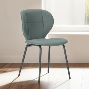 Lot de 2 chaises en tissu - SVEA