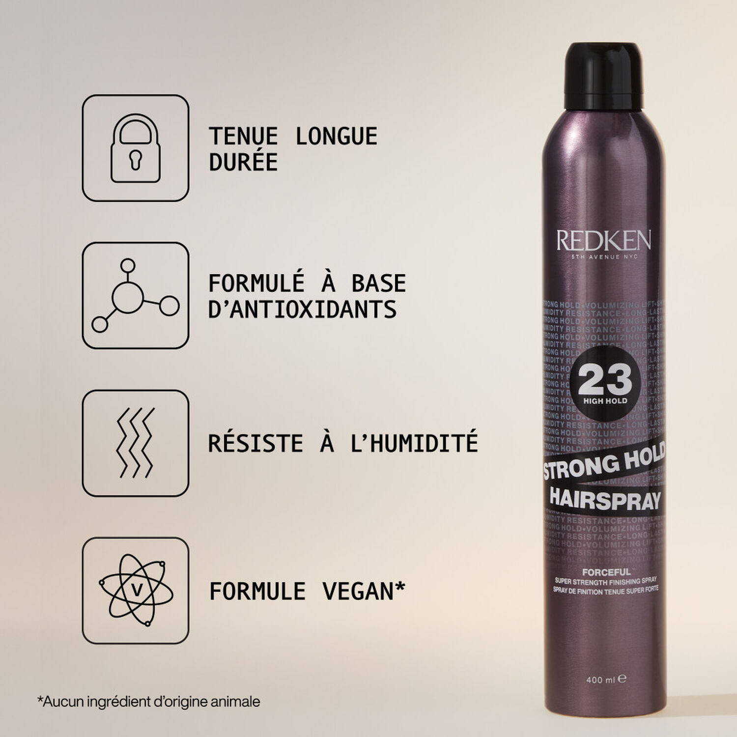 Styling Hair Spray - Spray Pour Cheveux Tenue Forte