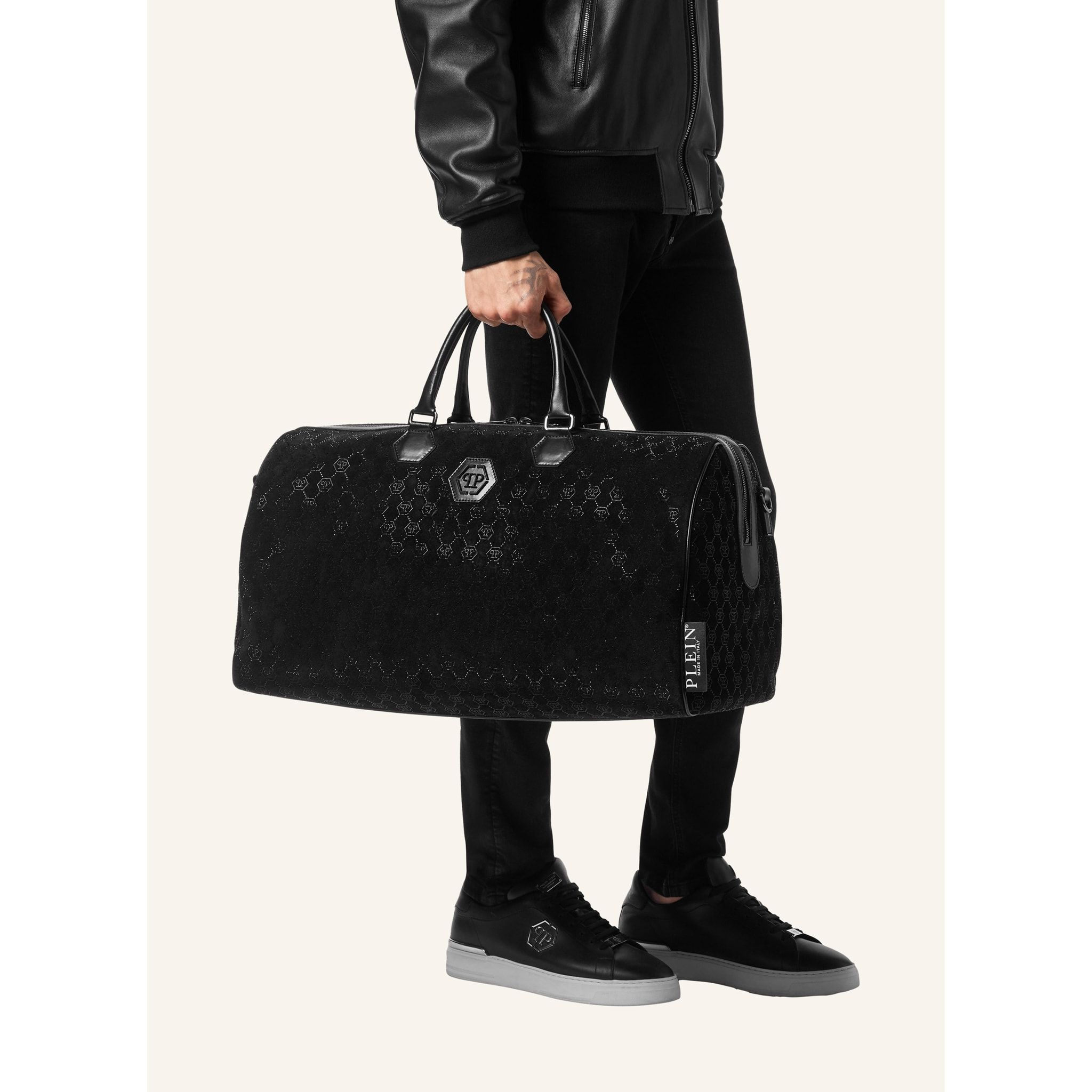 PHILIPP PLEIN Bolsa de asas MONOGRAM