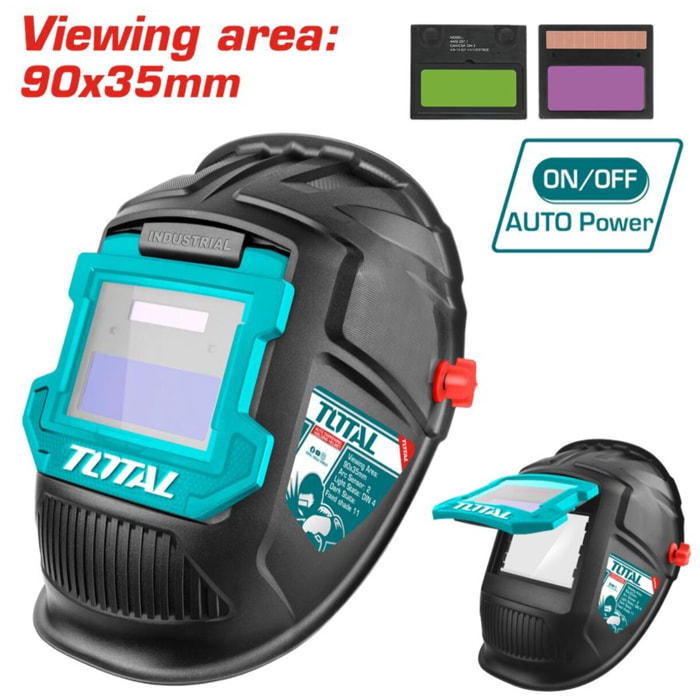 Maschera Saldatore - Area Visiva 90*35mm