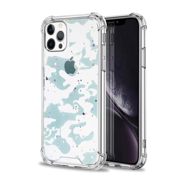 Custodia in TPU ad alta protezione con design mimetico urbano per iPhone 12 Pro Max