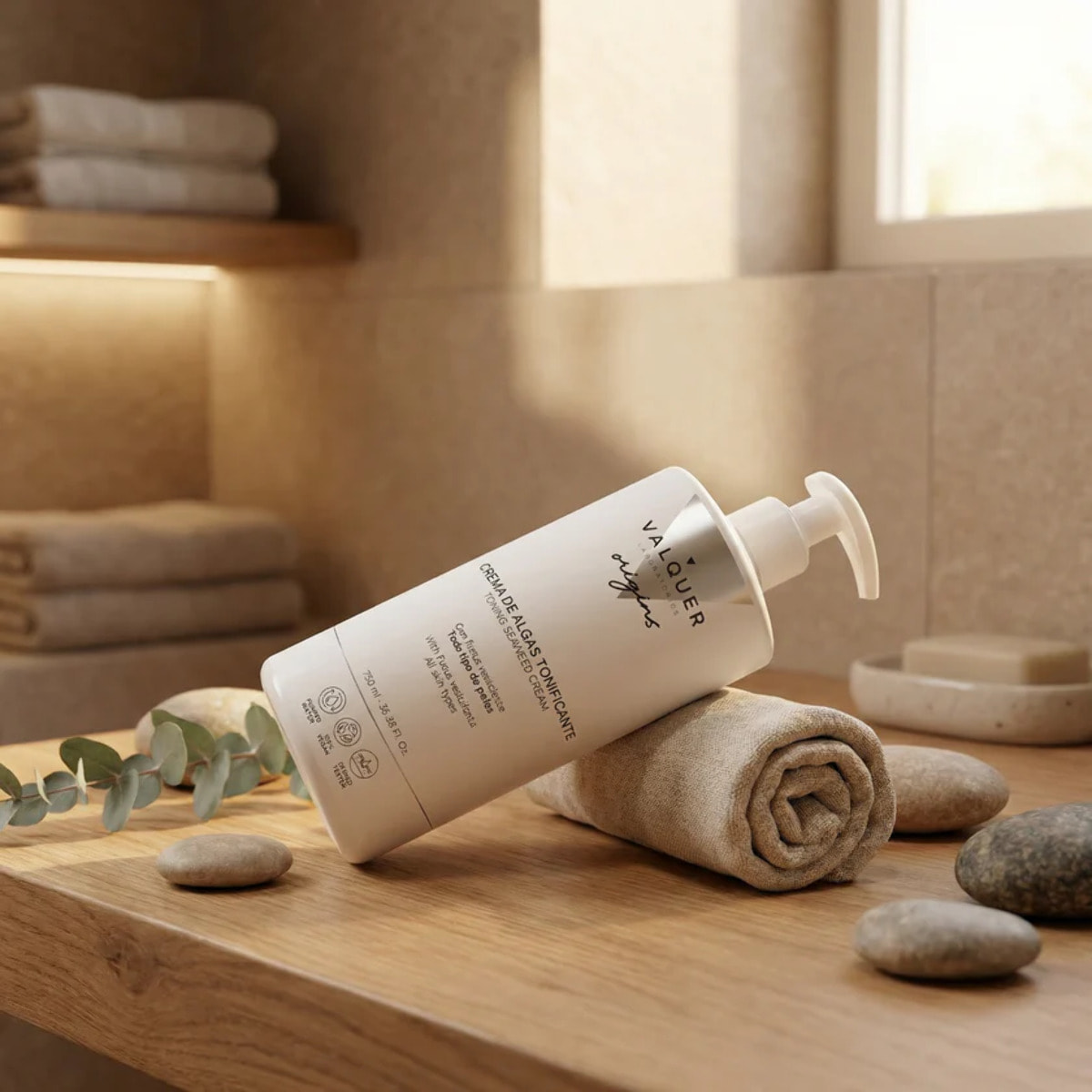 Valquer Crema corporal de alga anticelulítica- 1000 ml