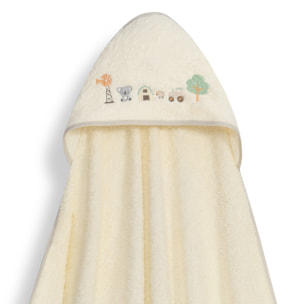 Capa Baño 1X1 Mod Granja Koala+ Gorro Beig
