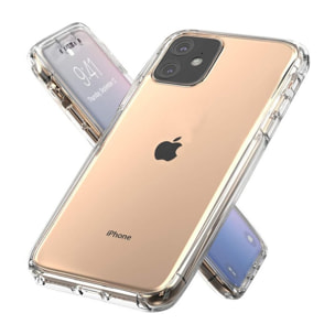 Coque iPhone 11 360 intégrale transparente Transparente Tendance Evetane.