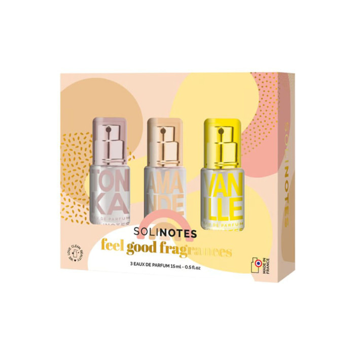 Tonka Amande & Vanille - Coffret eau de Parfum 3x15ml