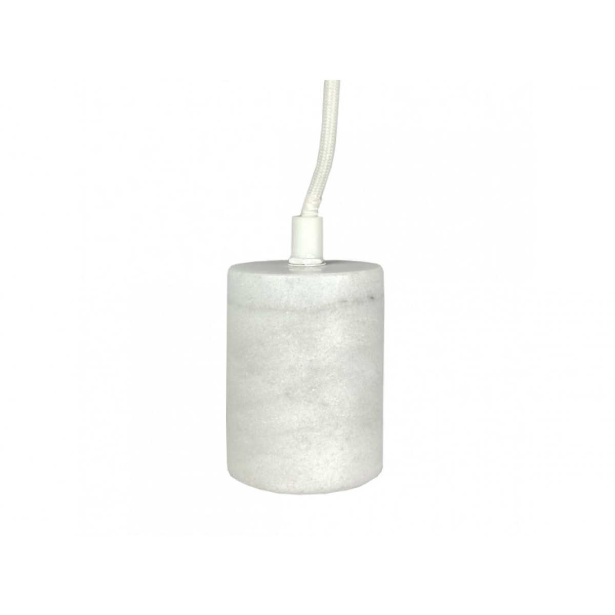 Suspension lumineuse en marbre blanc - PRAO 249