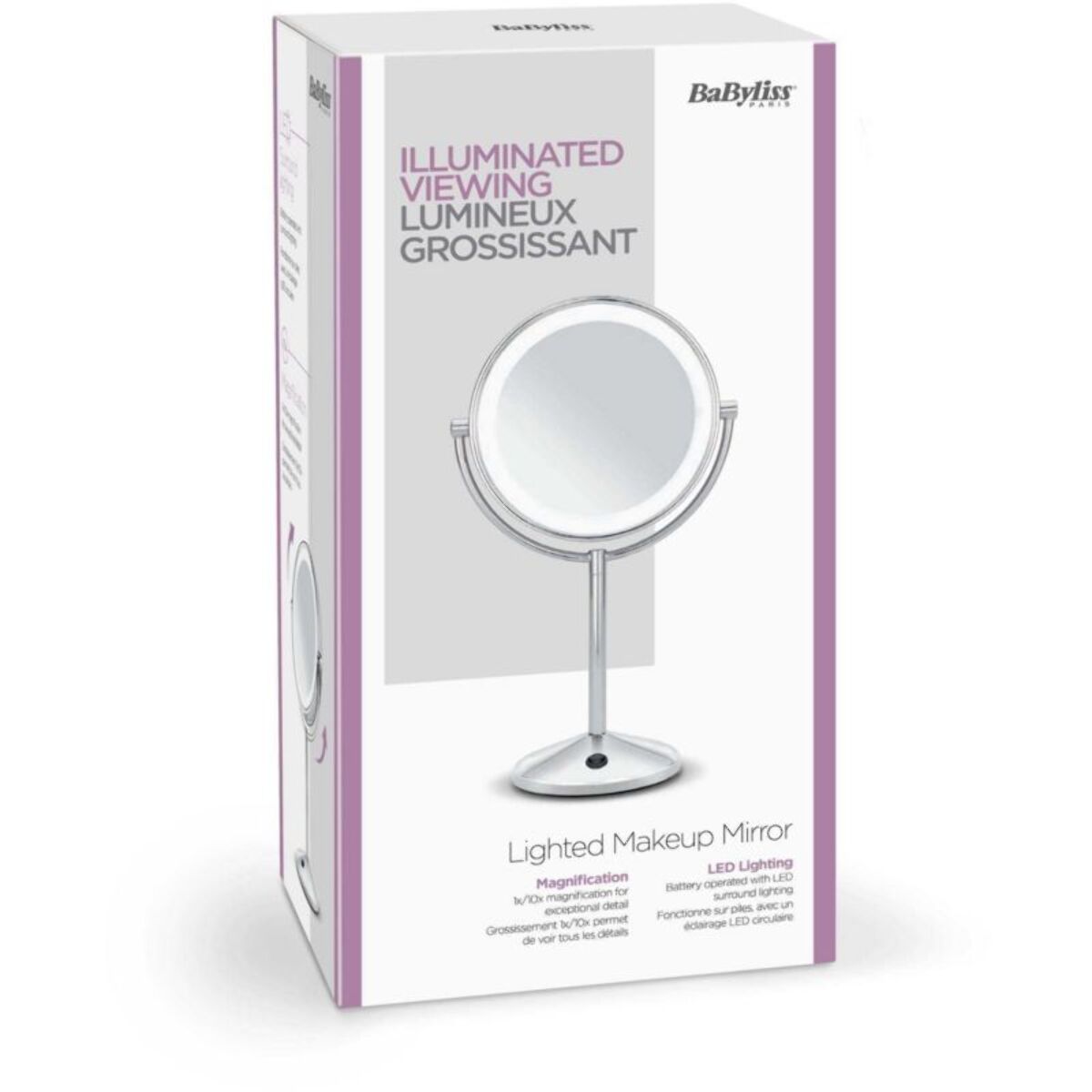 Miroir BABYLISS LED Makeup mirror 9436E