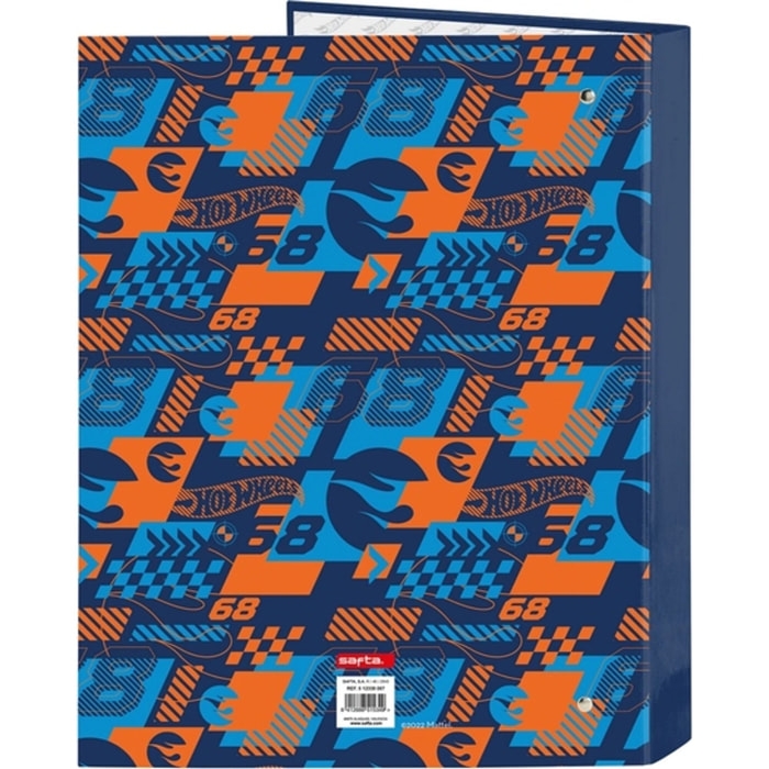 Carpeta folio 4 ani.mixtas hot wheels "speed club"