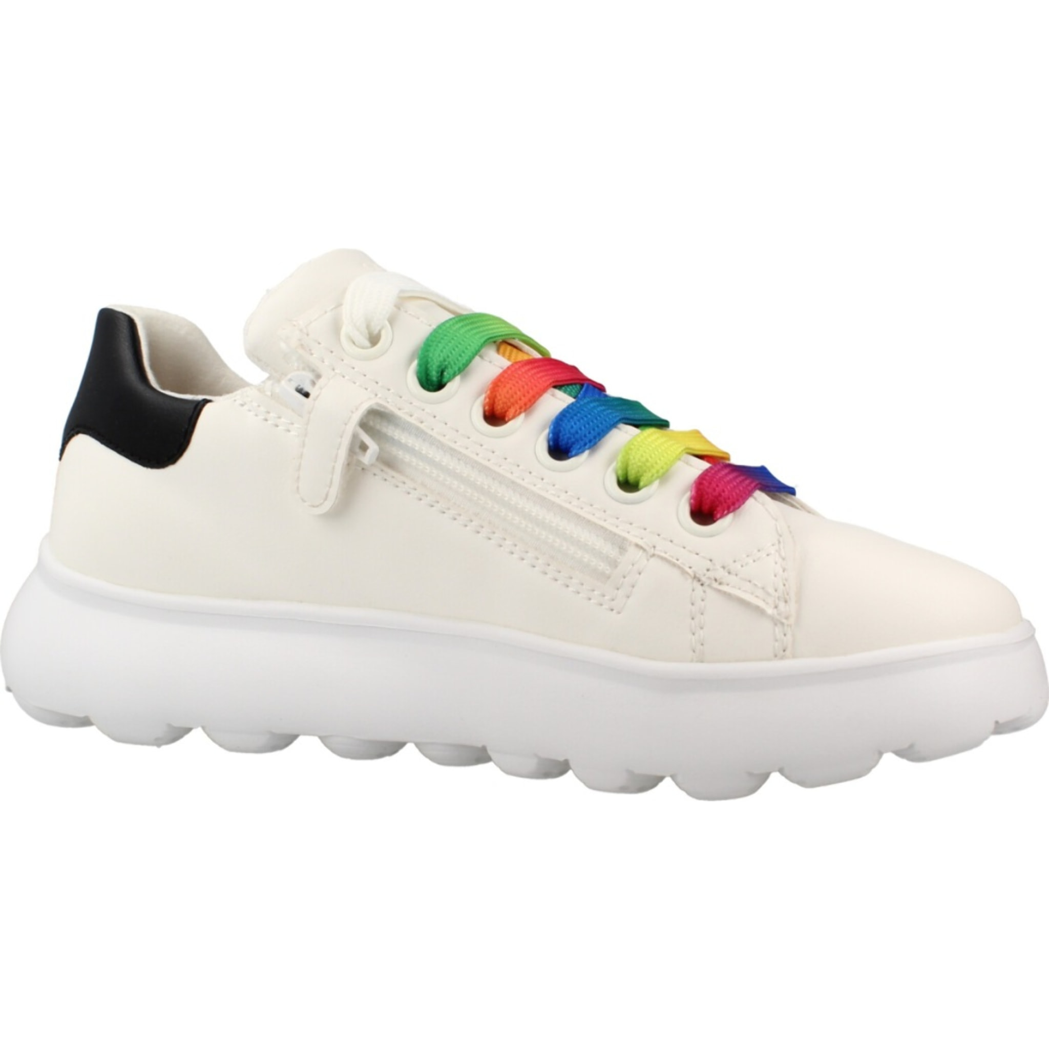 Zapatillas Niña de la marca GEOX  modelo J PUFFYPOP GIRL BLANCO