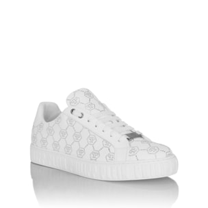 PHILIPP PLEIN Low-Top Sneakers Carson Monogram Strass