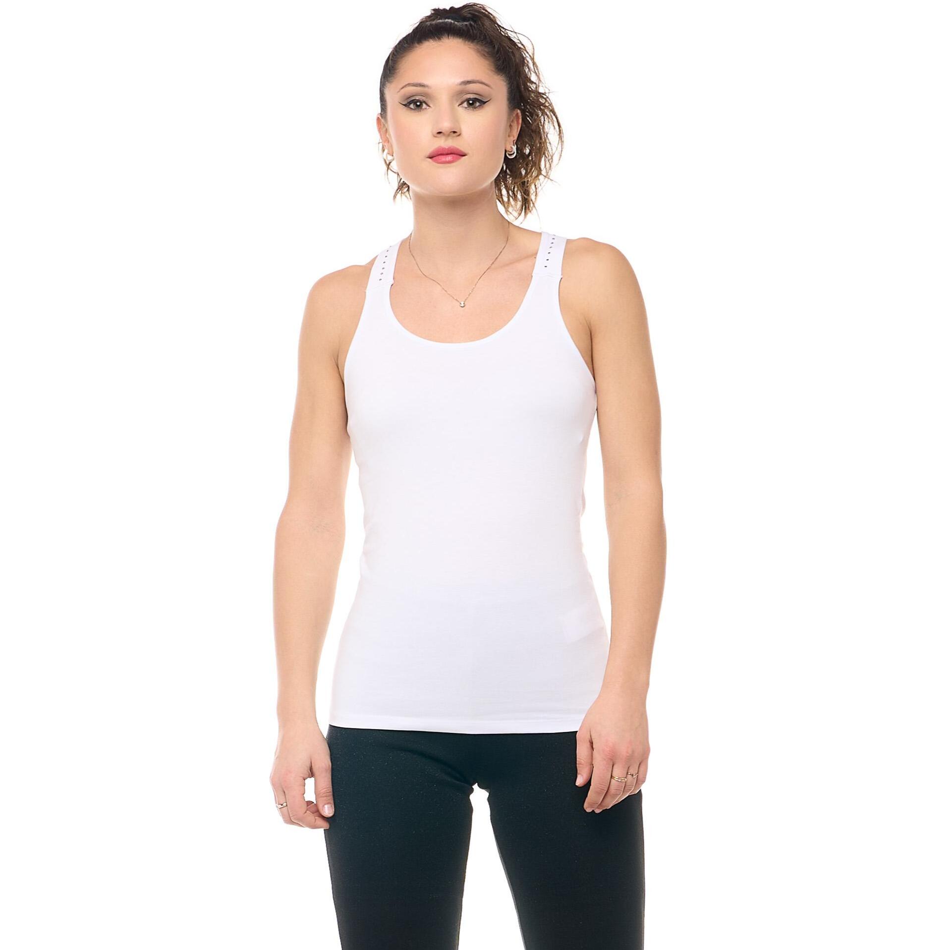 Canotta da donna con lacci retro incrociati Leone Be Glam