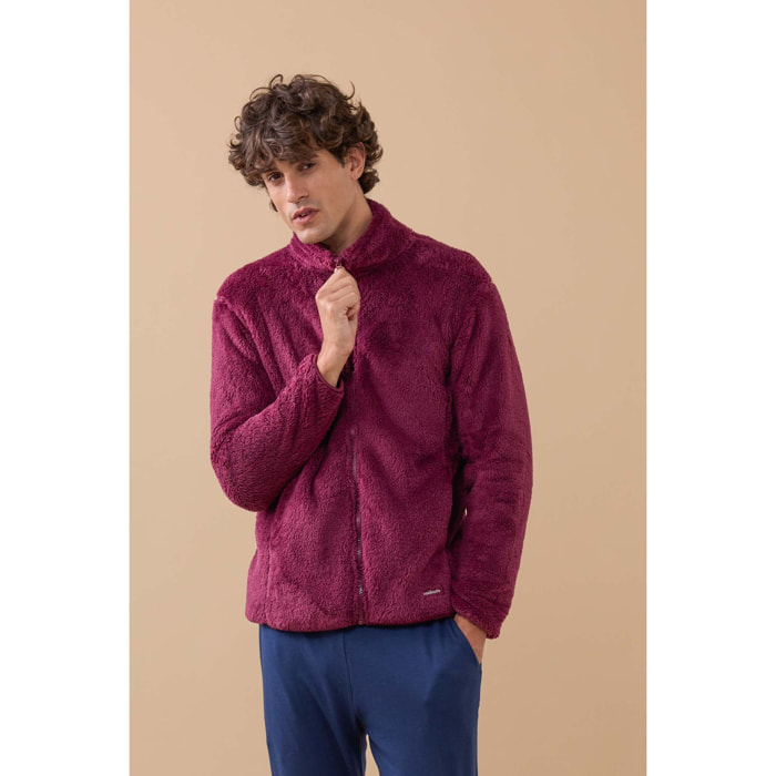 Giacca uomo unity in eco pelliccia con zip Noidinotte