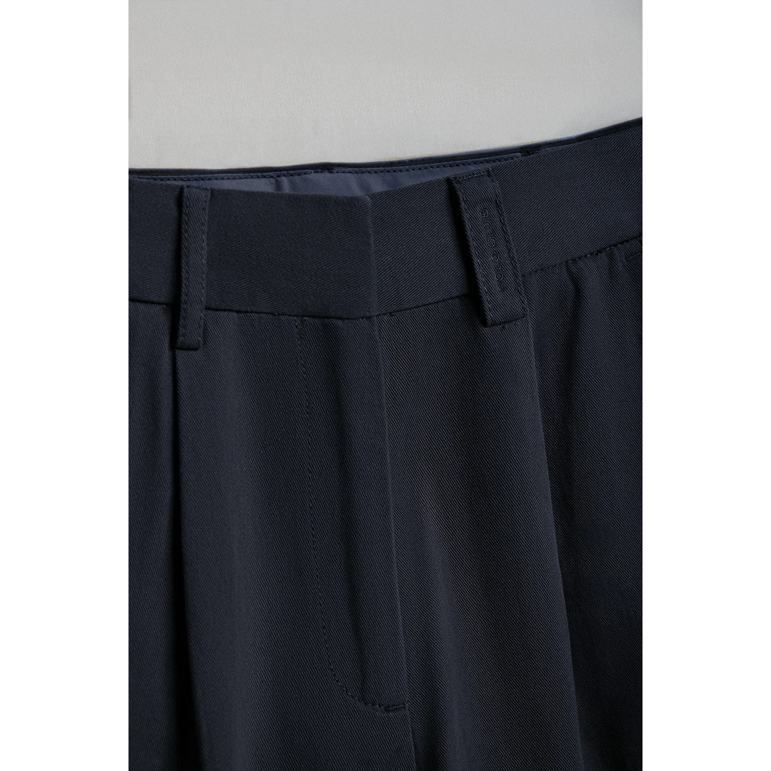 Pantaloncini Menfis in twill blu marino con dettagli Polo Club