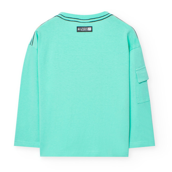 T-Shirt tricot teinte  -BCI