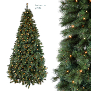 Abete Natalizio - Pezzi 1 - 160xH240x120cm - Bianchi Dino SpA