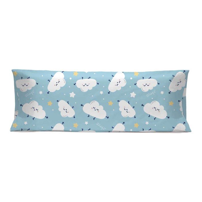 Funda de almohada 45x110 cm (cama de 90 cm) NUBES