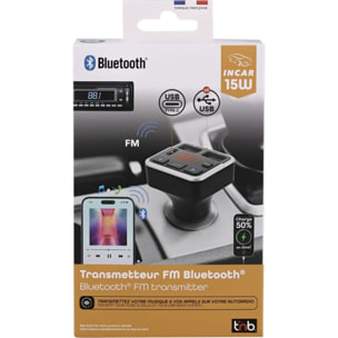 Transmetteur FM TNB FM Bluetooth 4.2 avec kit mains libres