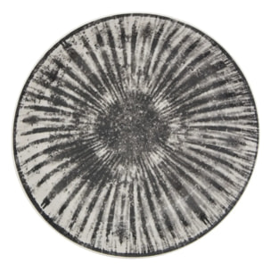 Service de table Lucie 12 pièce(s) gris L26,5xp2,4xH26,5cm