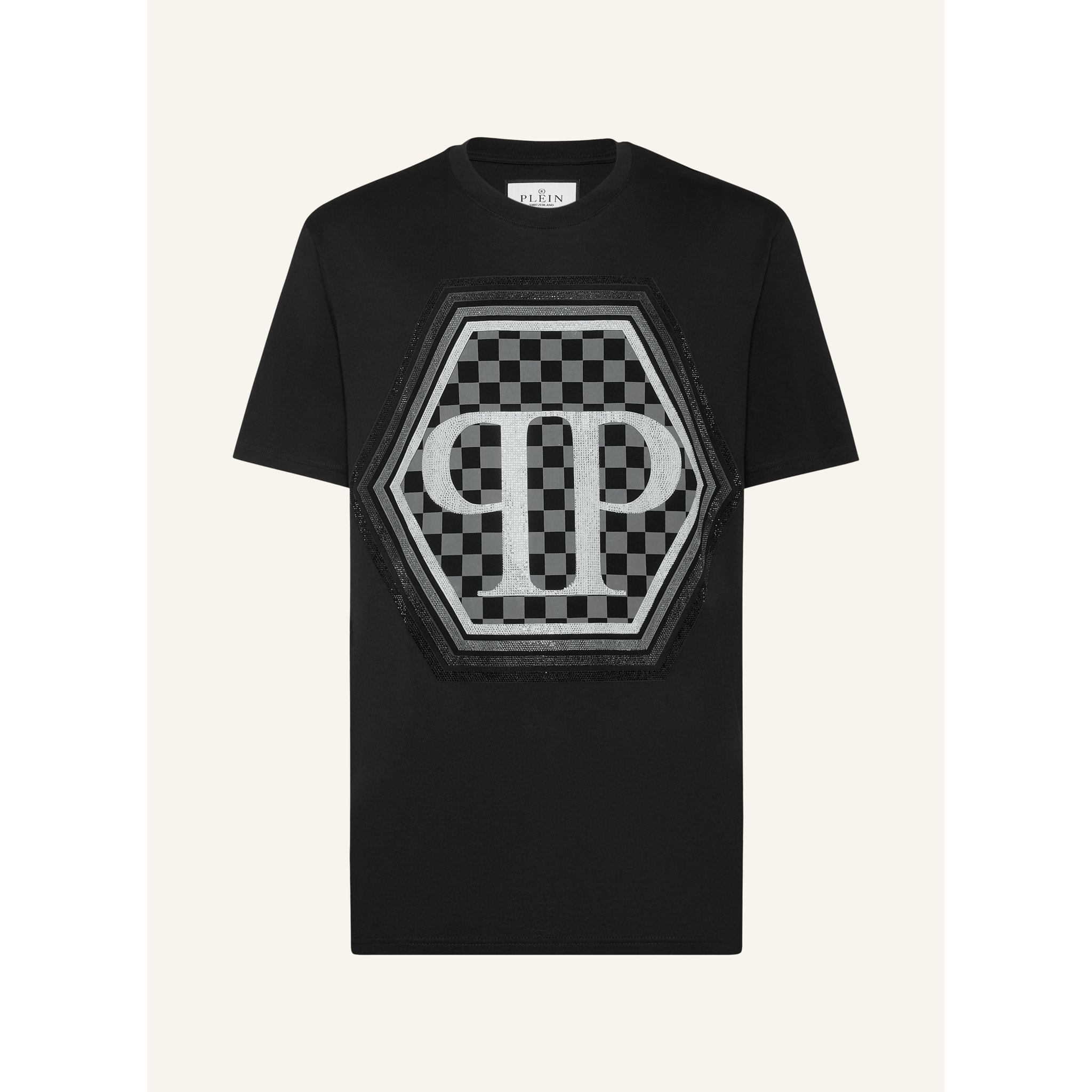 PHILIPP PLEIN Maglietta a girocollo HEXAGON