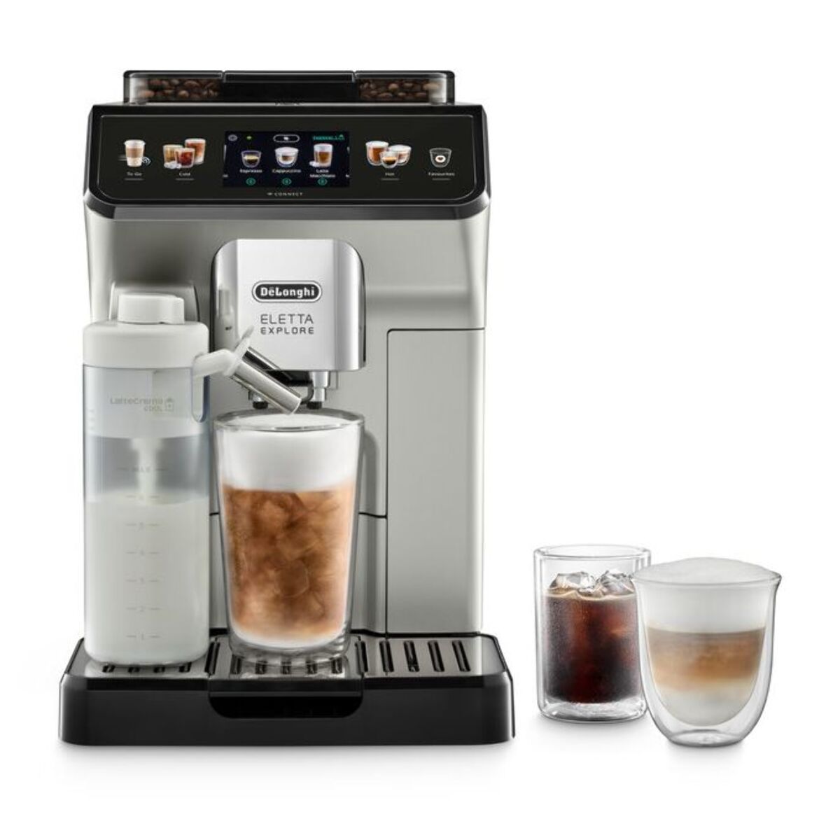 Expresso Broyeur DELONGHI Eletta Explore ECAM450.65.S Silver