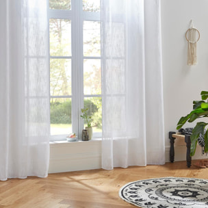 Voilage "Alton" blanc 140x240cm