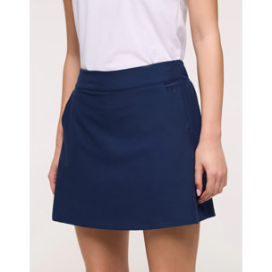 Falda Mini Azul Marino - Fabort