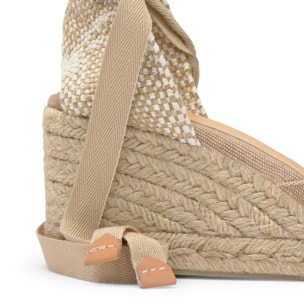 Alpargata cuña de yute 7cm