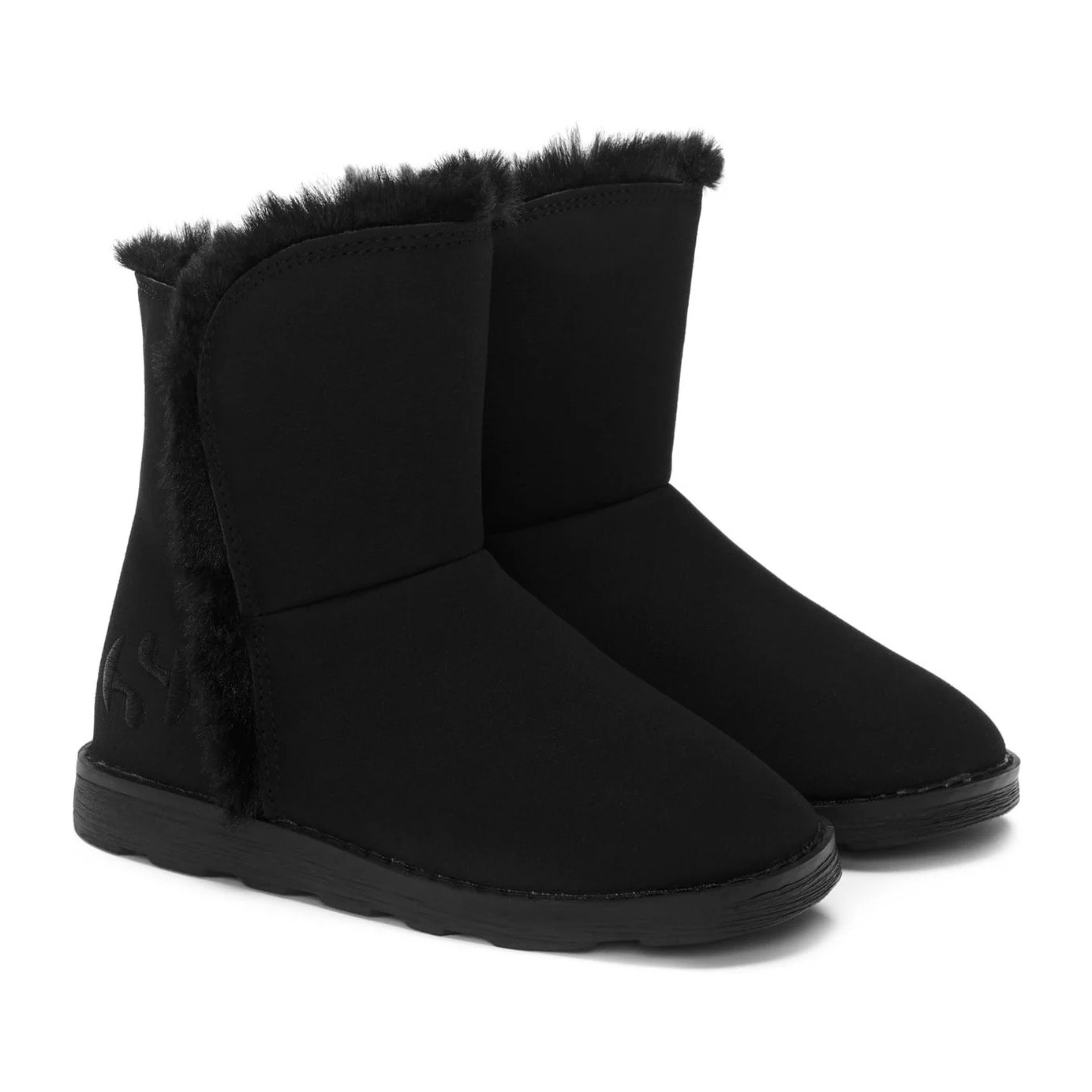 Stivali Superga Bambina Nero 4033 Kids Synthetic Material