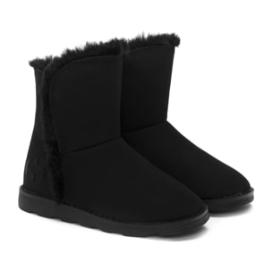 Stivali Superga Bambina Nero 4033 Kids Synthetic Material