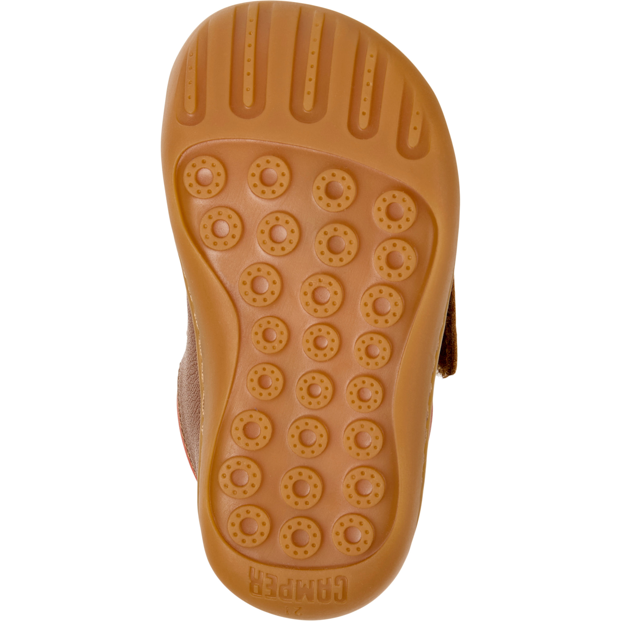 Botines - CAMPER Peu Cami - Marron - Cuero liso