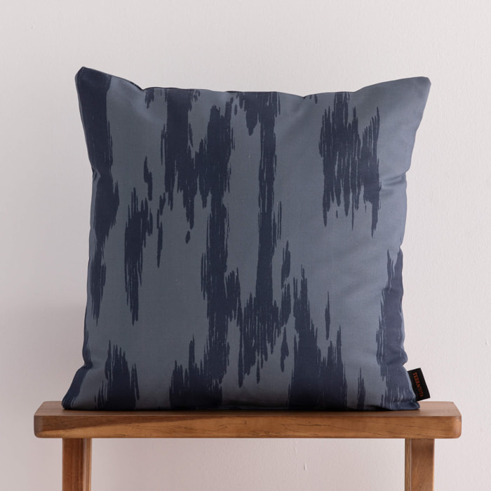 Housse de coussin en 100% coton 50x50 cm Mahón Bleu Marine A