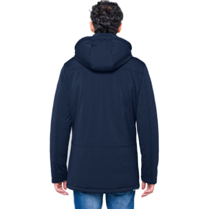 Giacca Hot Buttered termica impermeabile Nusakan blu navy.