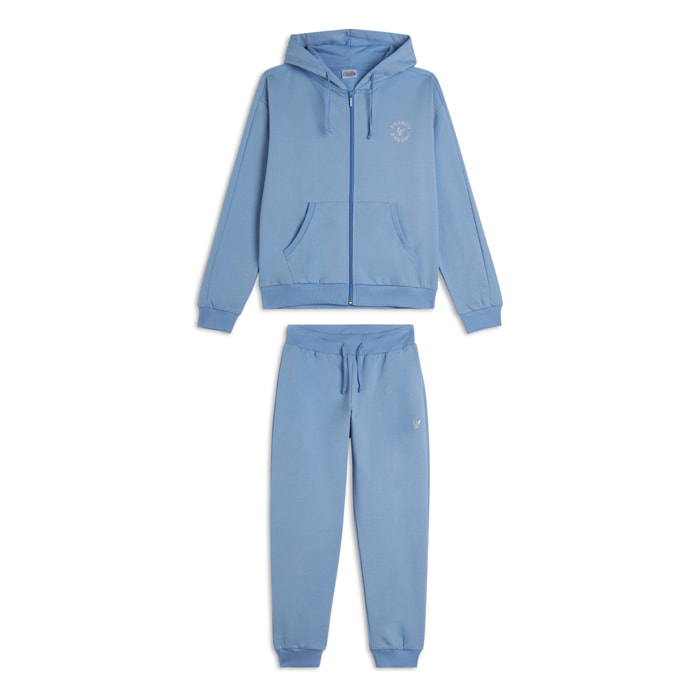 Tuta Bambina con cappuccio e glitter logo FREDDY