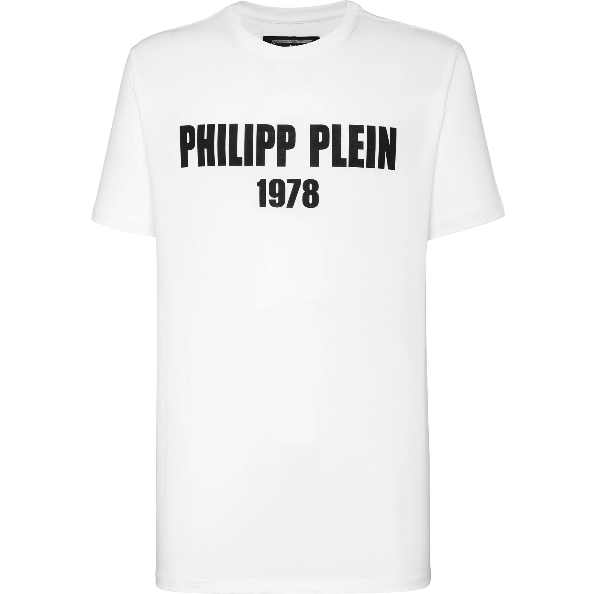 PHILIPP PLEIN Camiseta de cuello redondo y manga corta