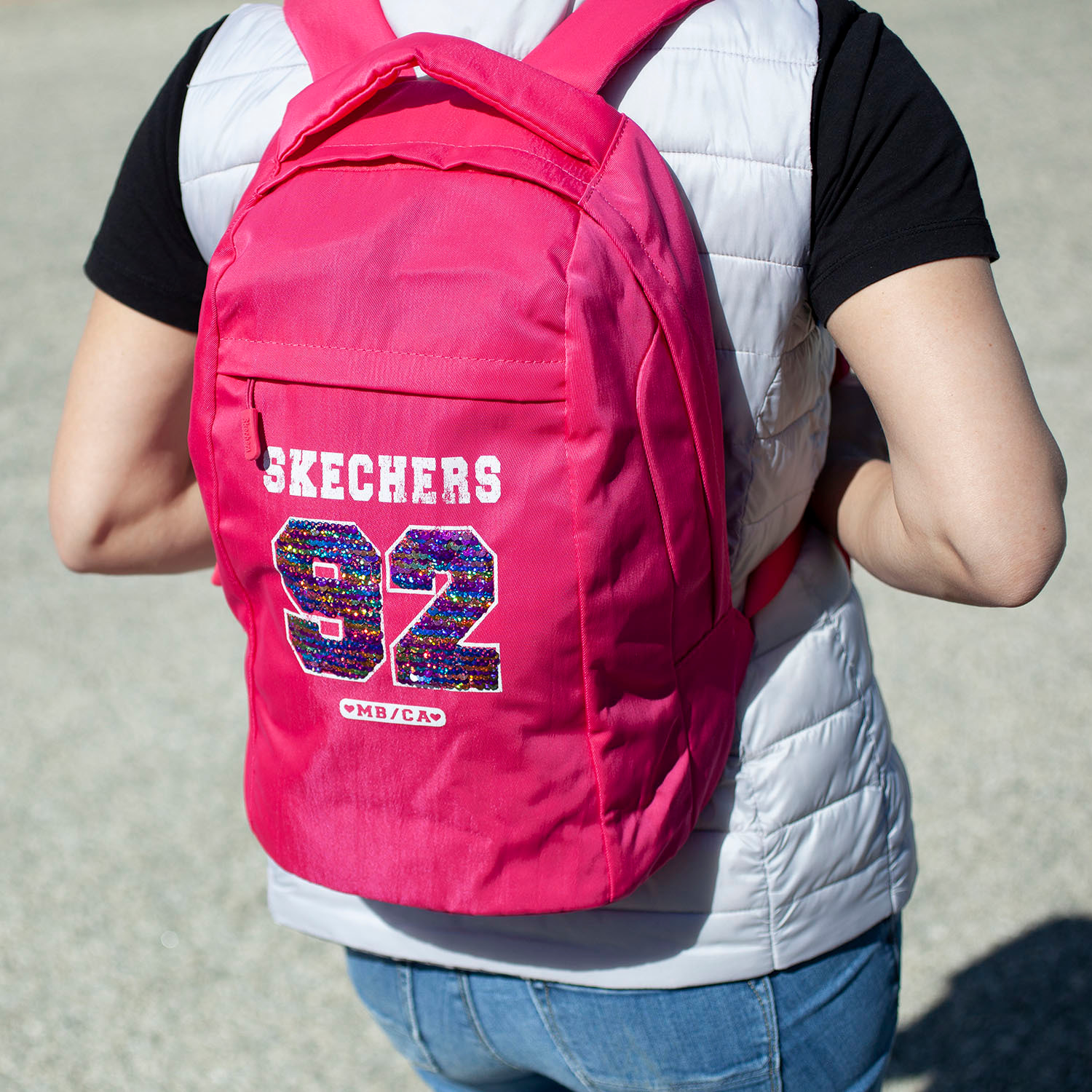 Mochila Casual/Ocio Skechers Starlight Purpura Remolacha