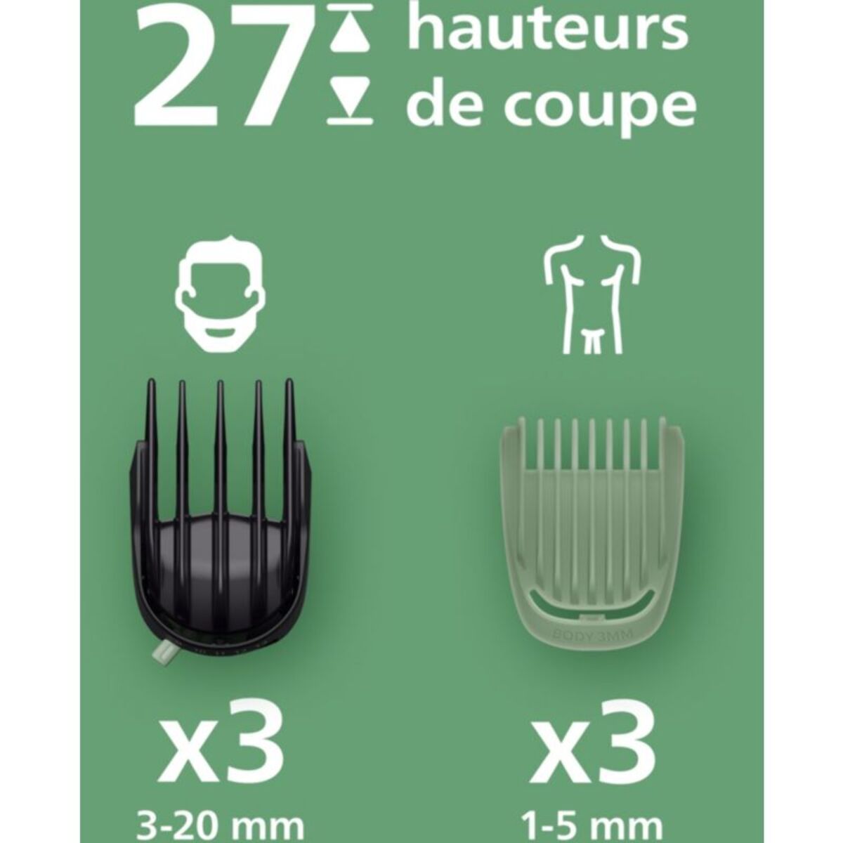 Tondeuse multi usages PHILIPS MG9531/15 Series 9000