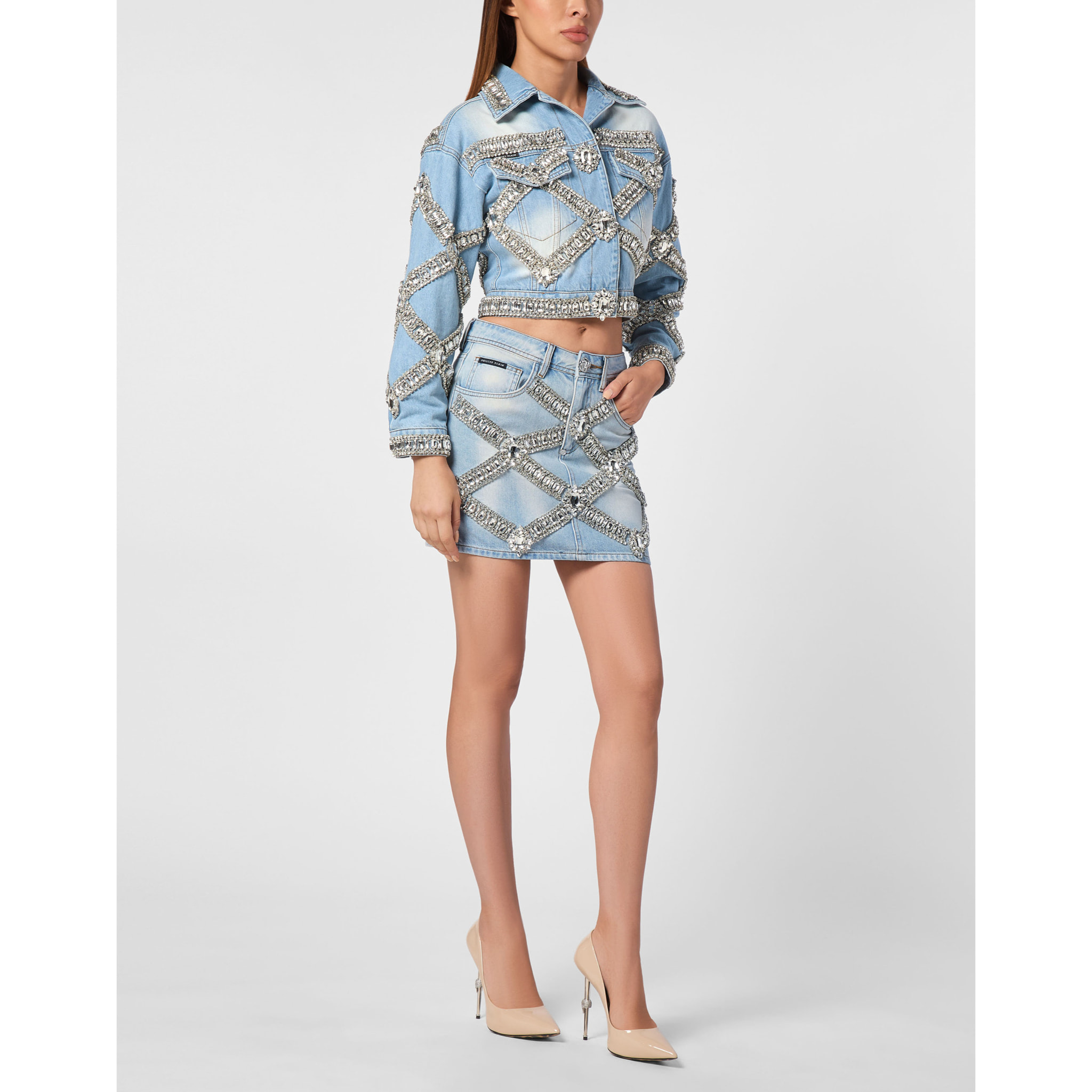 PHILIPP PLEIN Chaqueta vaquera