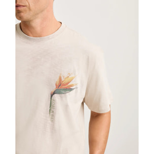 Camiseta Manga Corta Off White - Narama