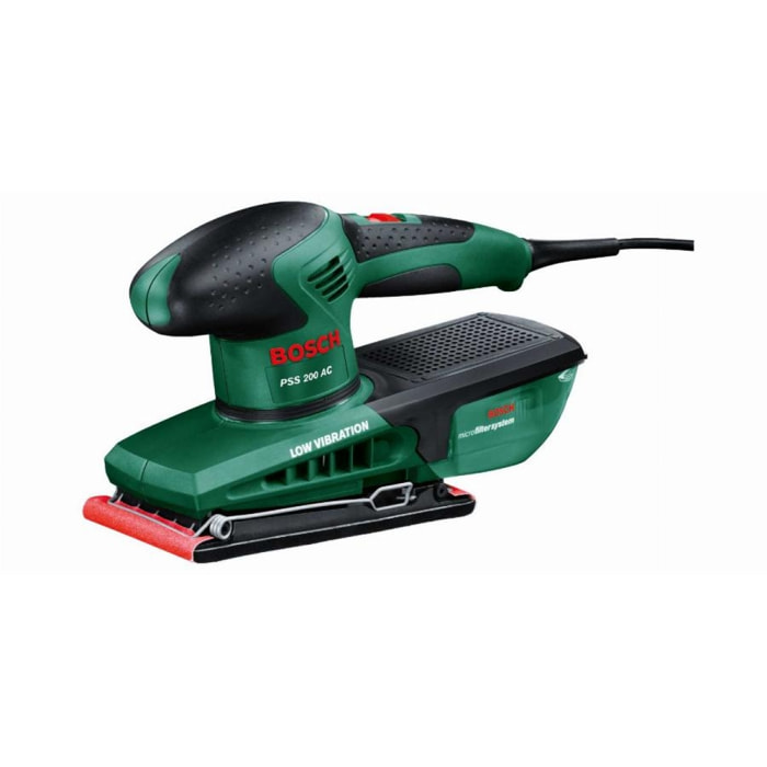 Lijadora orbital BOSCH PSS 200 A - 200 W 92X182 mm - 0603340000